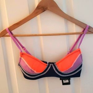 Cynthia Rowley neoprene swim top